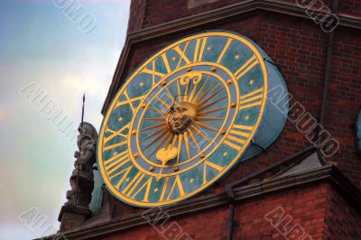clocks on city tower #2 clocks on city tower #2