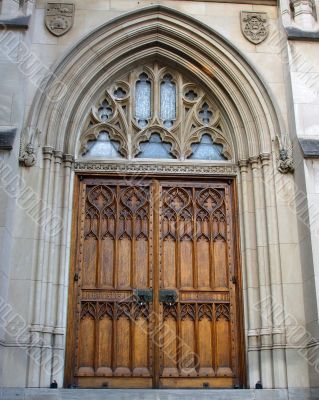 Large Ornate Church Doors