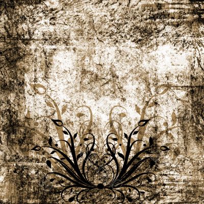 Floral grunge