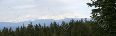 Panorama of central Oregon