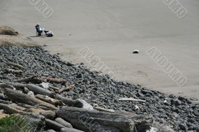 Relaxing day on the beach