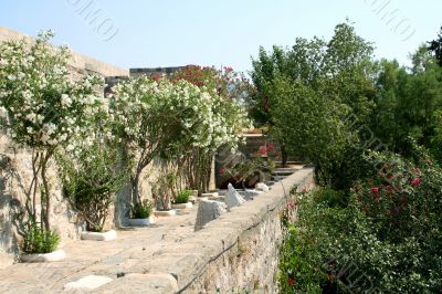 Castle of Saint Peter. Museum of underwater archeology in Bodrum