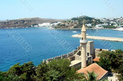 Castle of Saint Peter. Museum underwater archaeology in Bodrum
