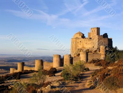 Loarre Castle in the morning light