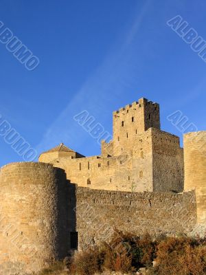 Loarre Castle in the morning light