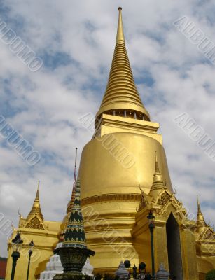 Golden Stupa - Grand Palace - Bangkok