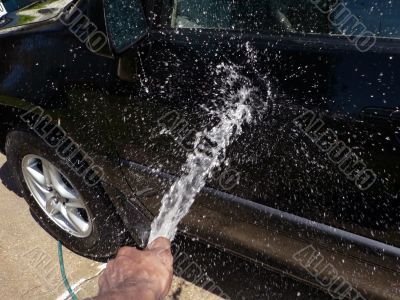car wash - rinse