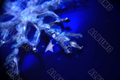 Christmas star abstract