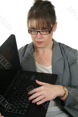 Businesswoman With Laptop 2