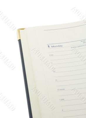 diary page - monday the 1st diary page - monday the 1st
