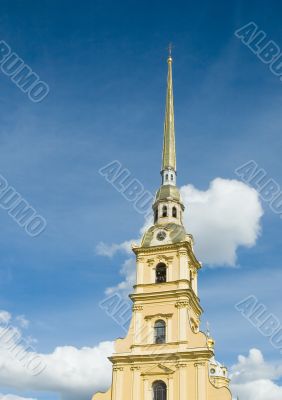 Peter and Paul fortress, the symbol of Saint Petersburg, Russia