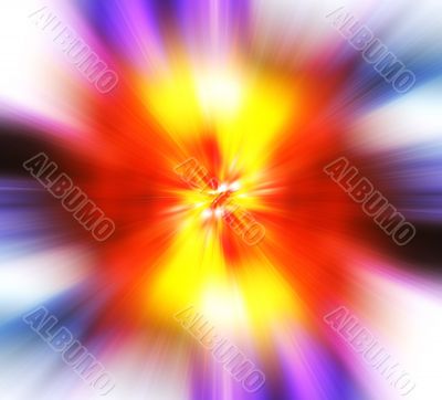 Abstract blast