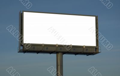 blank billboard, just add your text