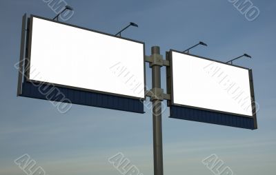 blank billboard, just add your text