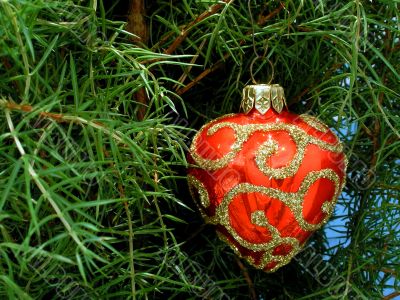 Chrismas tree with toy