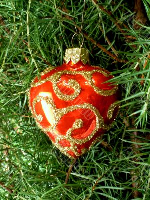 Chrismas tree with toy