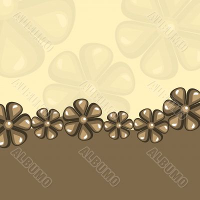 Retro flowers