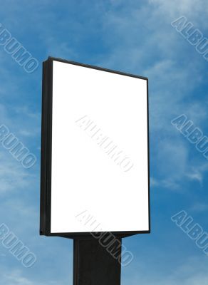 blank billboard, just add your text