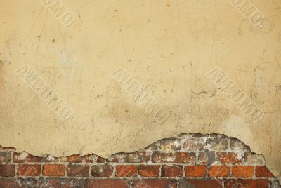 old house wall - nice background with space for text