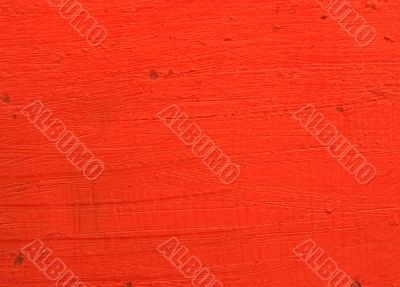 red background with scratched texture