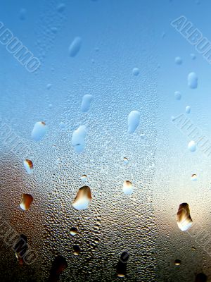 Wet glass