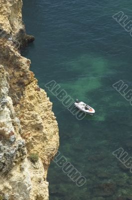 boat in a sea