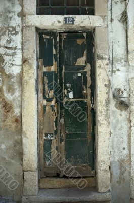 old grunge door
