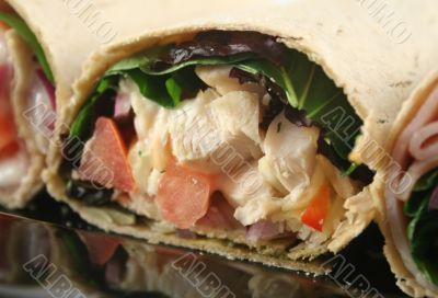 Mixed Wrap Platter 8 Mixed Wrap Platter 8