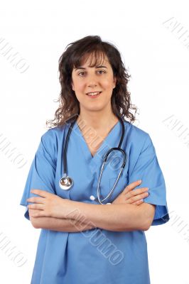 Friendly female doctor Friendly female doctor