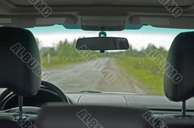 on the way