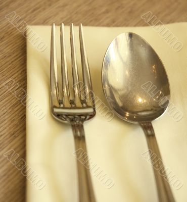 fork and spoon