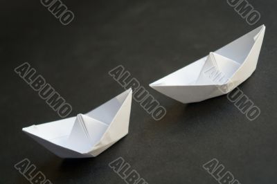Paper boats