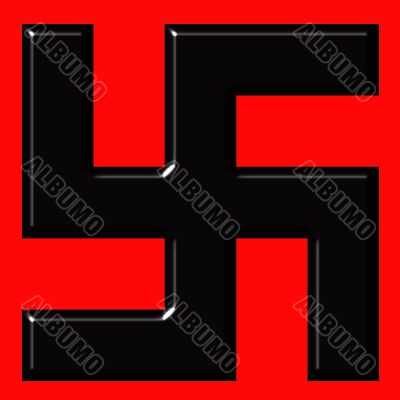 3D Nazi Swastika