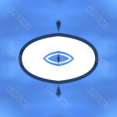 Abstract 3D Eye Design