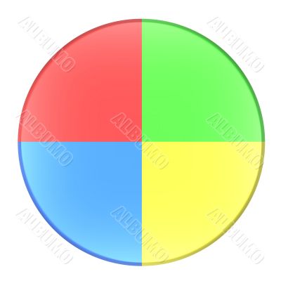 Colorfull Emblem or Button