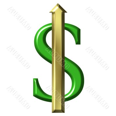 Dollar Increasing Value Concept