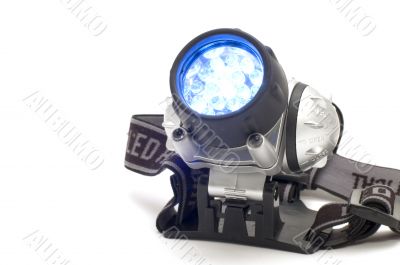 headlight on