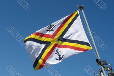 Belgian navy flag