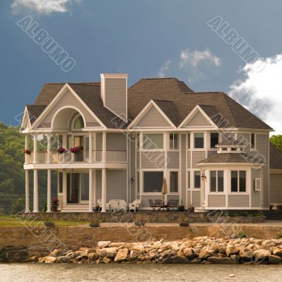 Large House on beach