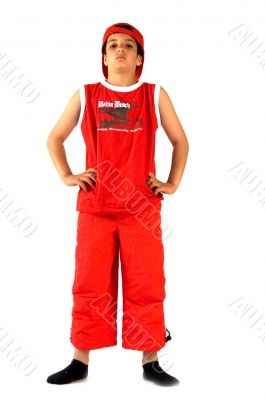 young boy wants to be big