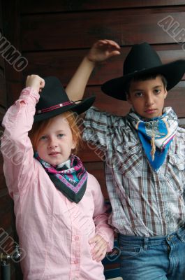 cowboy and girl