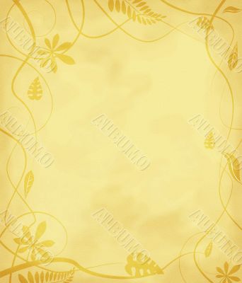 floral mottled paper