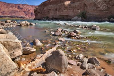 The rough river The rough river