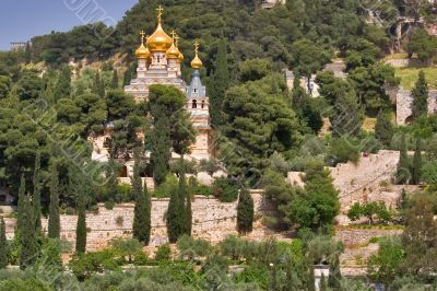 Gold domes. Gold domes.