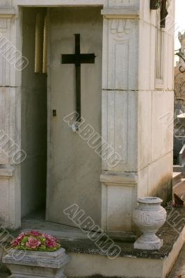 Cemetery defacement