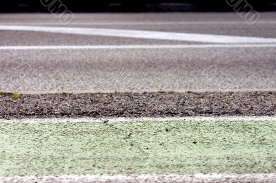 Street lines and texture