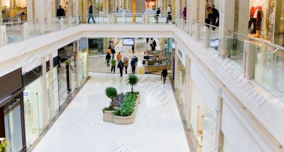 Shopping hall #3. Panorama Shopping hall #3. Panorama