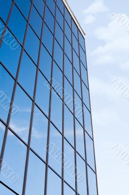 Office building exterior #4. Sky mirror. Office building exterior #4. Sky mirror.