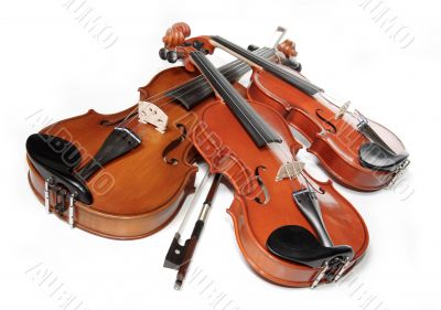 Three violins