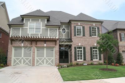 Traditional Brick Two Story